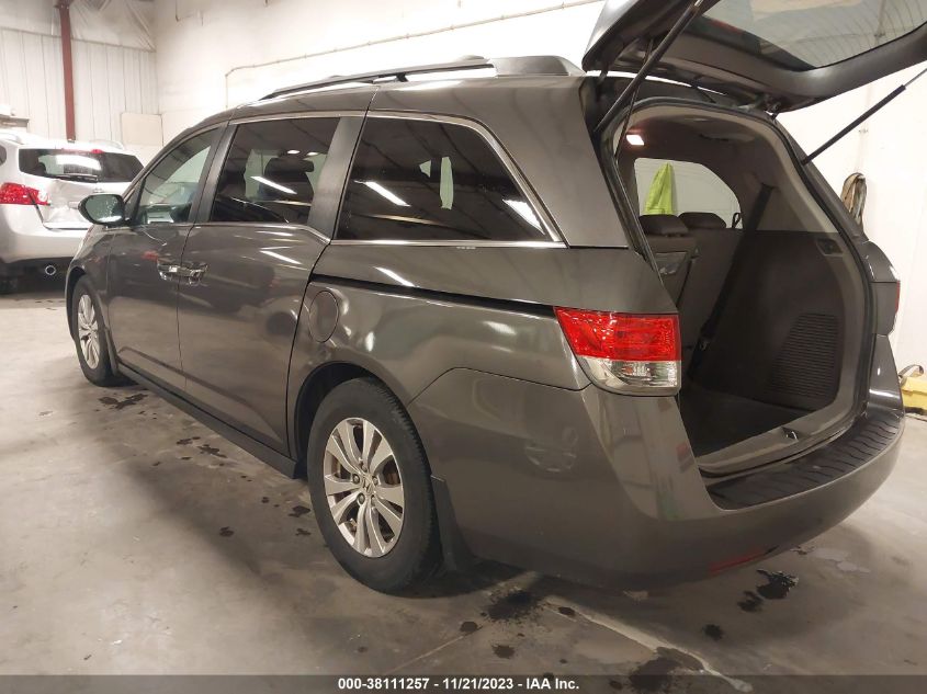 2014 HONDA ODYSSEY EX-L - 5FNRL5H66EB016068