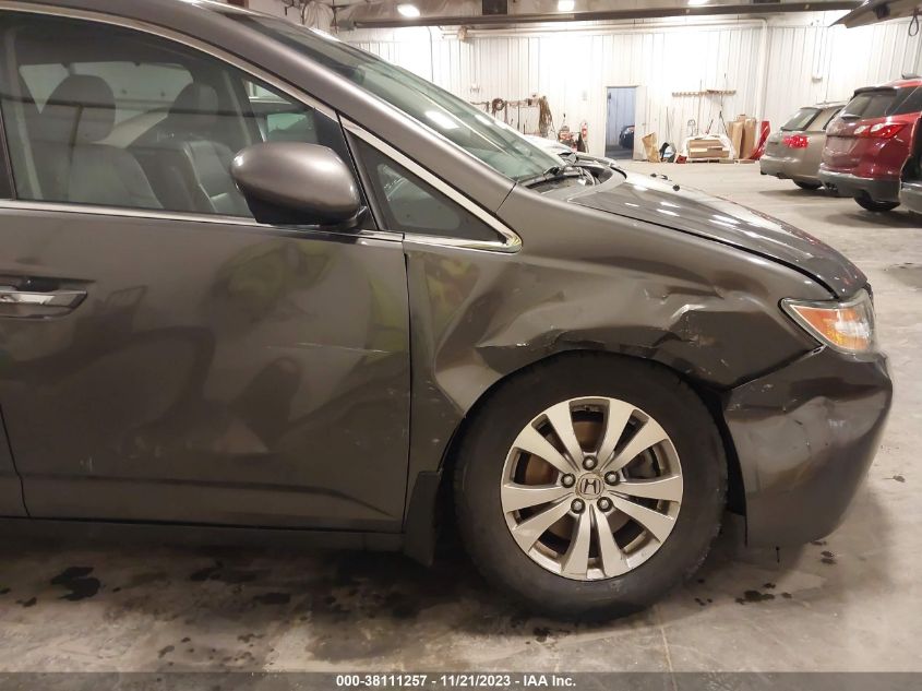 2014 HONDA ODYSSEY EX-L - 5FNRL5H66EB016068