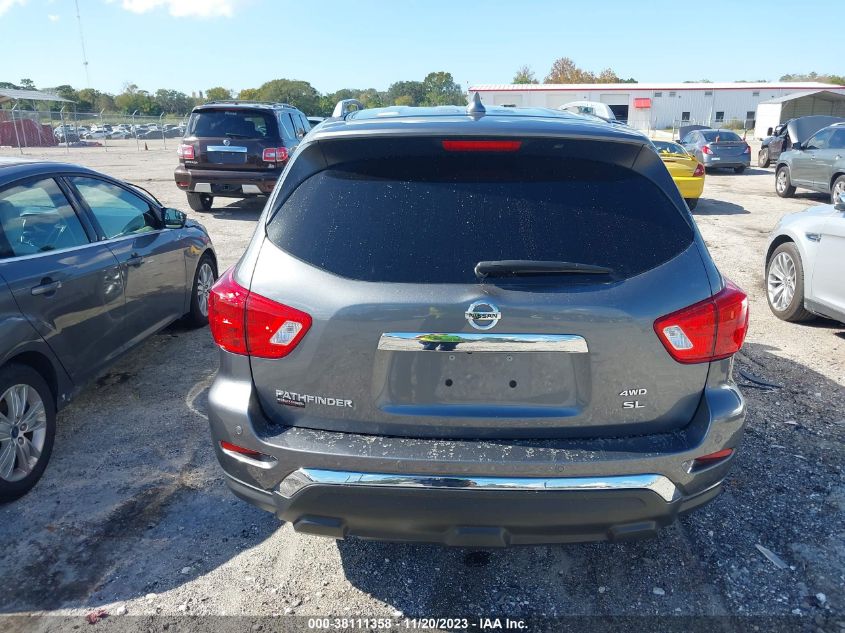 2020 NISSAN PATHFINDER SL 4WD - 5N1DR2CM7LC609750