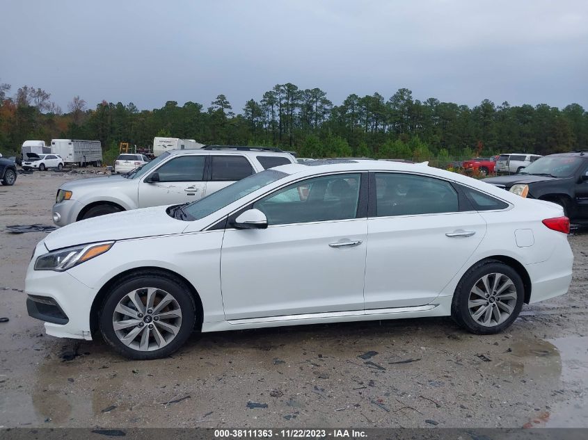 2017 HYUNDAI SONATA SPORT - 5NPE34AF3HH443071