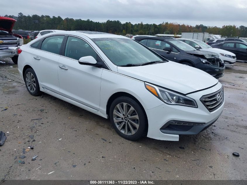 2017 HYUNDAI SONATA SPORT - 5NPE34AF3HH443071