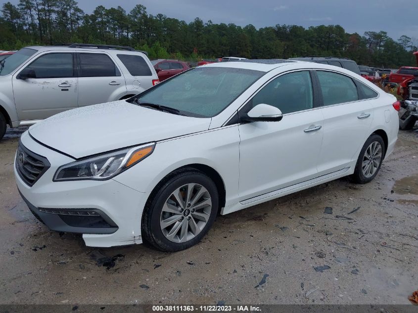 2017 HYUNDAI SONATA SPORT - 5NPE34AF3HH443071