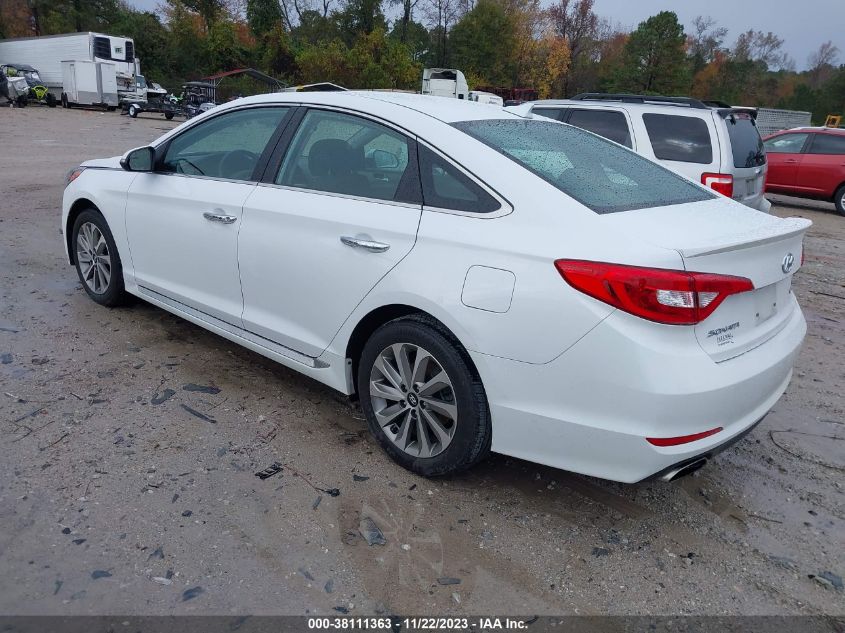 2017 HYUNDAI SONATA SPORT - 5NPE34AF3HH443071