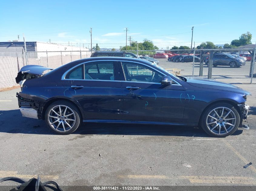VIN W1KZF8DB9NB051014 2022 MERCEDES-BENZ E 350
