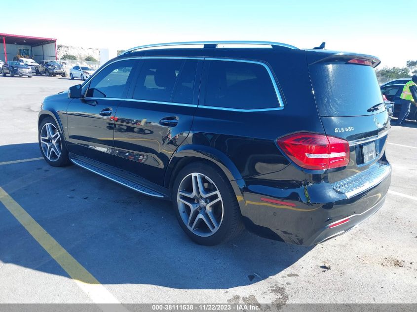 2017 MERCEDES-BENZ GLS 550 - 4JGDF7DE8HA799834
