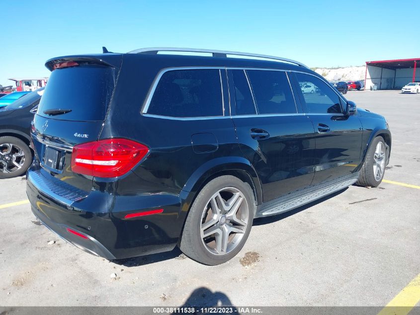 2017 MERCEDES-BENZ GLS 550 - 4JGDF7DE8HA799834