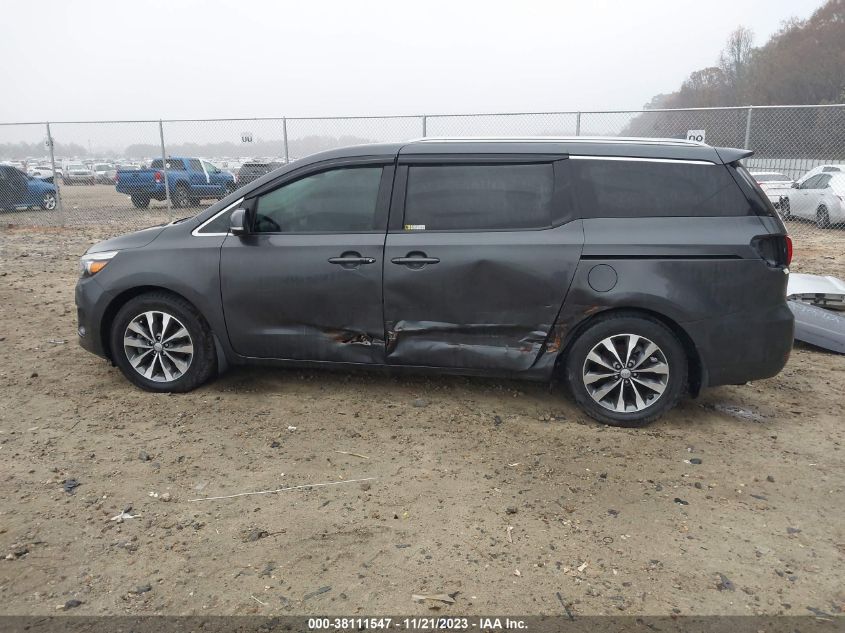 2016 KIA SEDONA SX KNDMC5C13G6135572