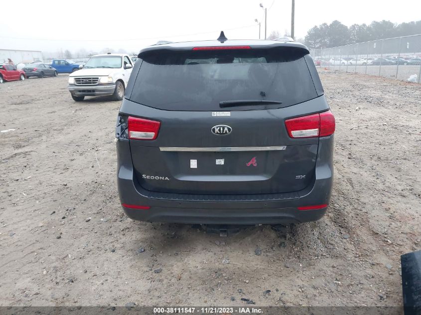 2016 KIA SEDONA SX KNDMC5C13G6135572