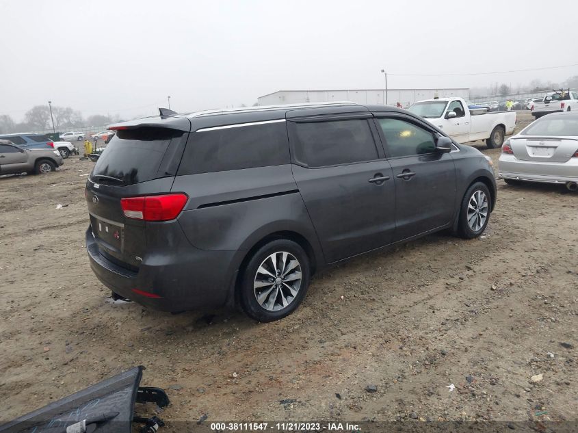 2016 KIA SEDONA SX KNDMC5C13G6135572