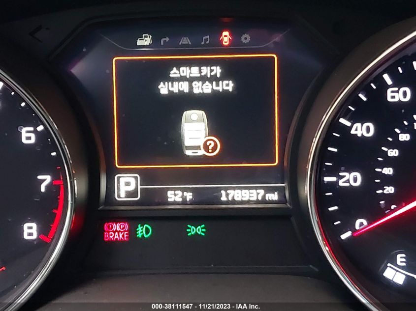 2016 KIA SEDONA SX KNDMC5C13G6135572