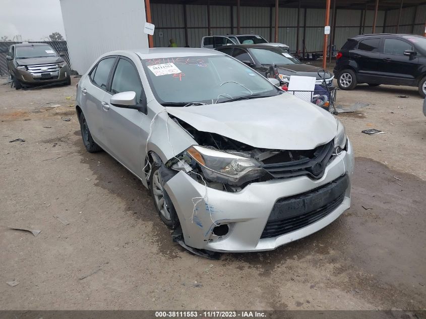 2015 TOYOTA COROLLA LE - 5YFBURHE6FP295508