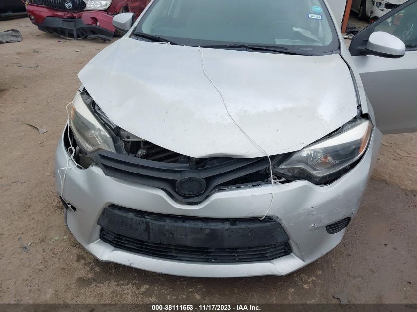 2015 TOYOTA COROLLA LE - 5YFBURHE6FP295508