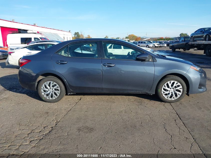 2019 TOYOTA COROLLA LE - 2T1BURHE7KC196268