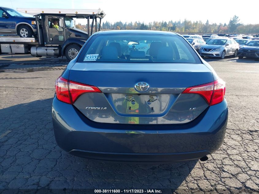 2019 TOYOTA COROLLA LE - 2T1BURHE7KC196268