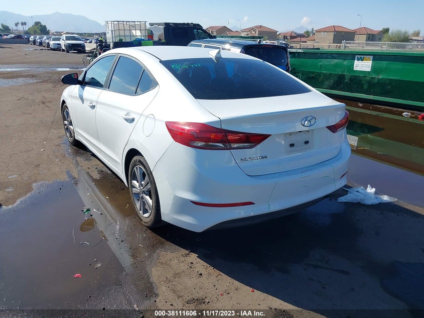 VIN 5NPD84LF4JH318516 2018 HYUNDAI ELANTRA SEL/VALUE/LIMITED