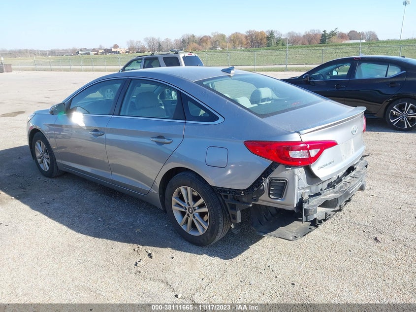 VIN 5NPE24AFXHH445919 2017 HYUNDAI SONATA SE