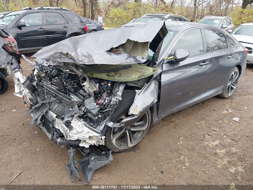 VIN 1HGCV1F32KA064948 2019 HONDA ACCORD SPORT