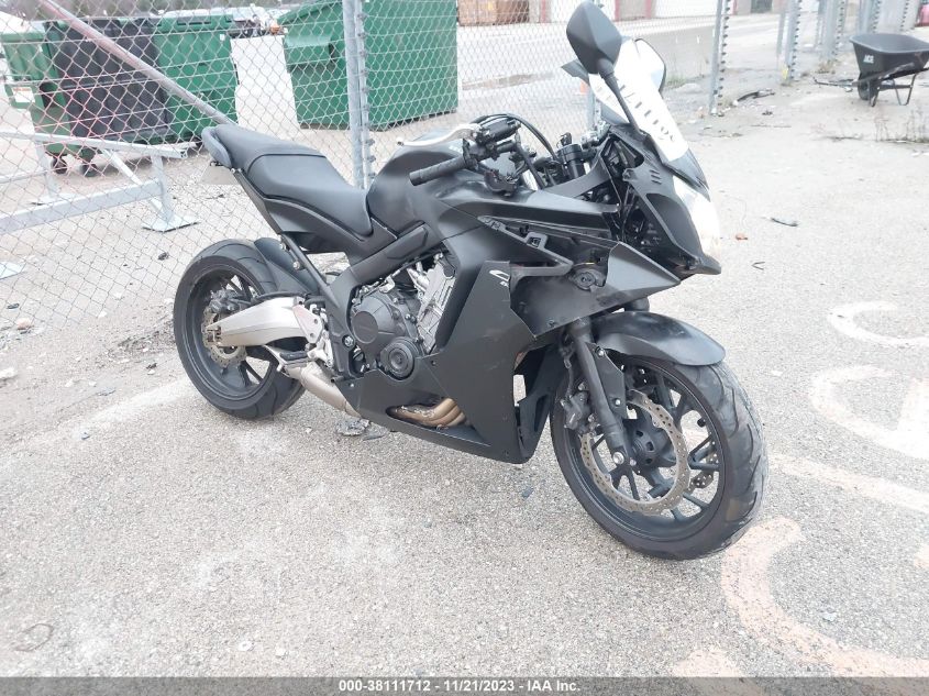 2016 HONDA CBR650 F - MLHRC7408G5200409
