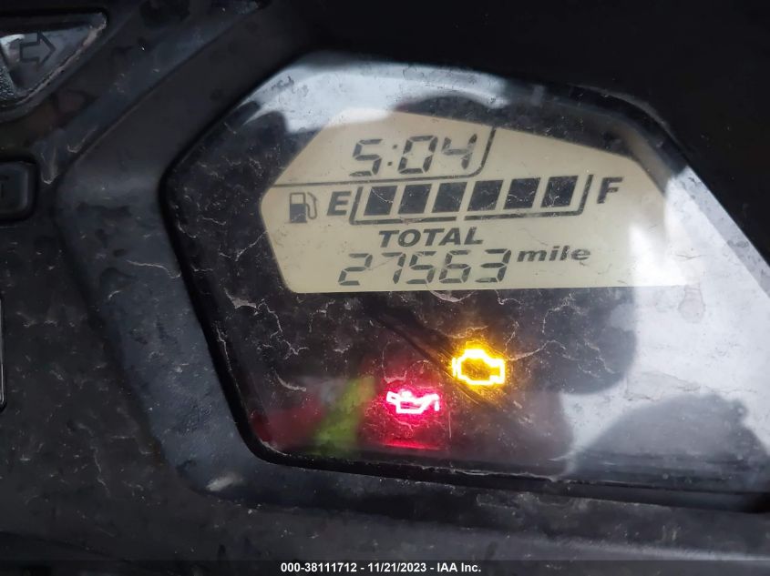 2016 HONDA CBR650 F - MLHRC7408G5200409