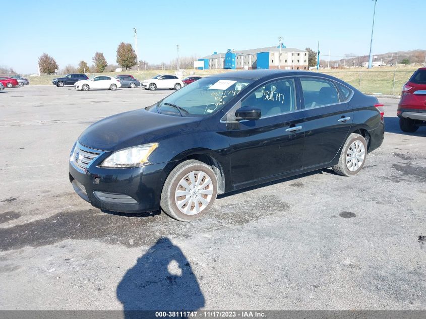 2015 NISSAN SENTRA FE+ S/S/SL/SR/SV - 3N1AB7AP5FL660486