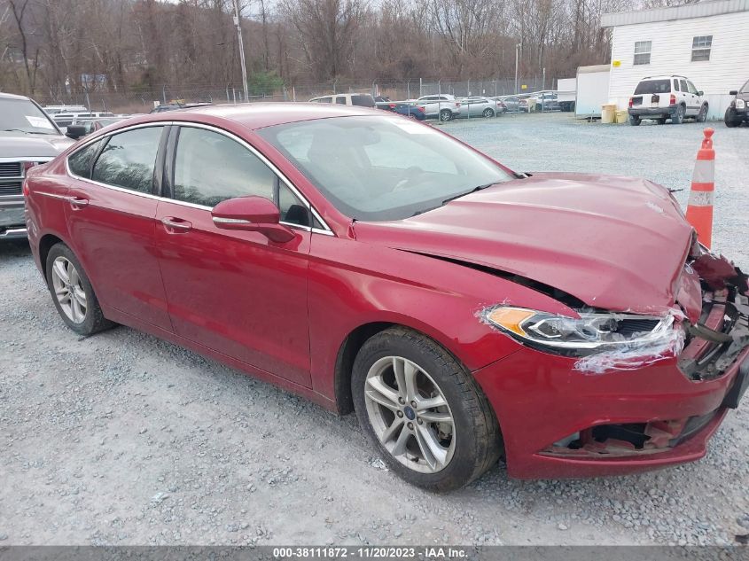 2018 FORD FUSION SE - 3FA6P0HD7JR148926