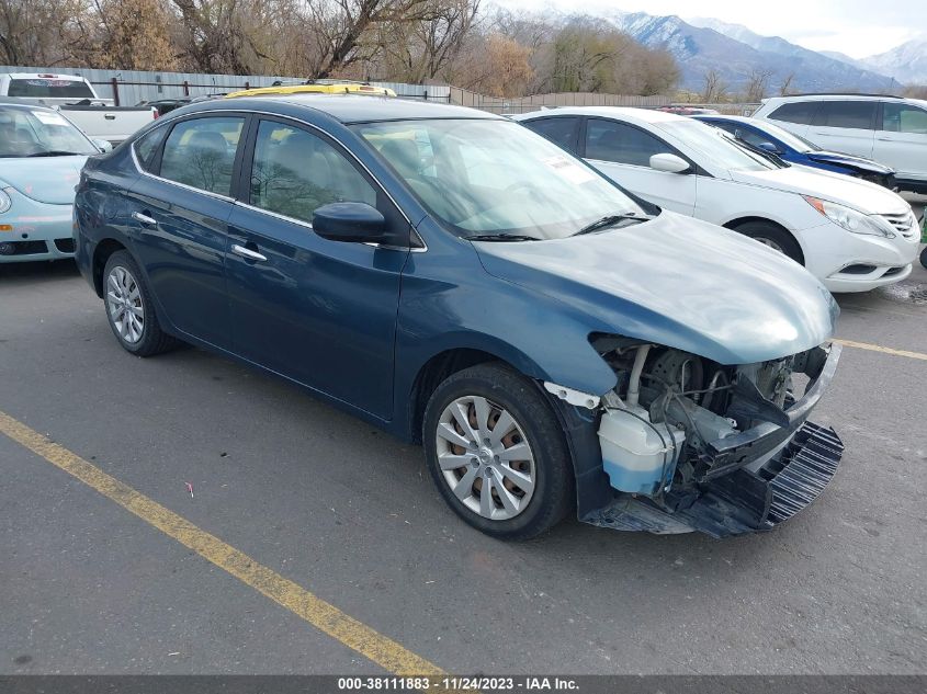 2015 NISSAN SENTRA SR/SL/S/SV/FE+ S - 3N1AB7APXFY292700