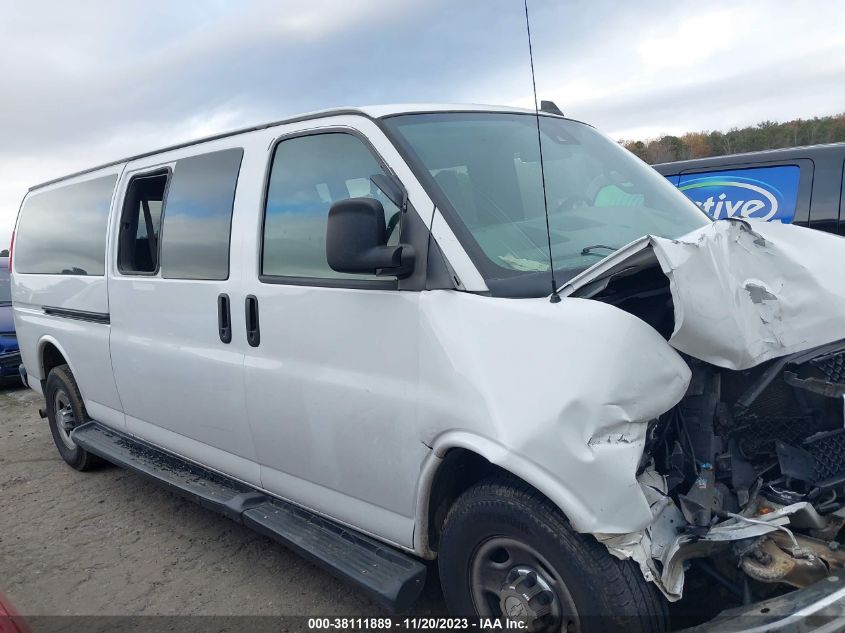 2019 CHEVROLET EXPRESS 3500 LT 1GAZGPFG8K1171066