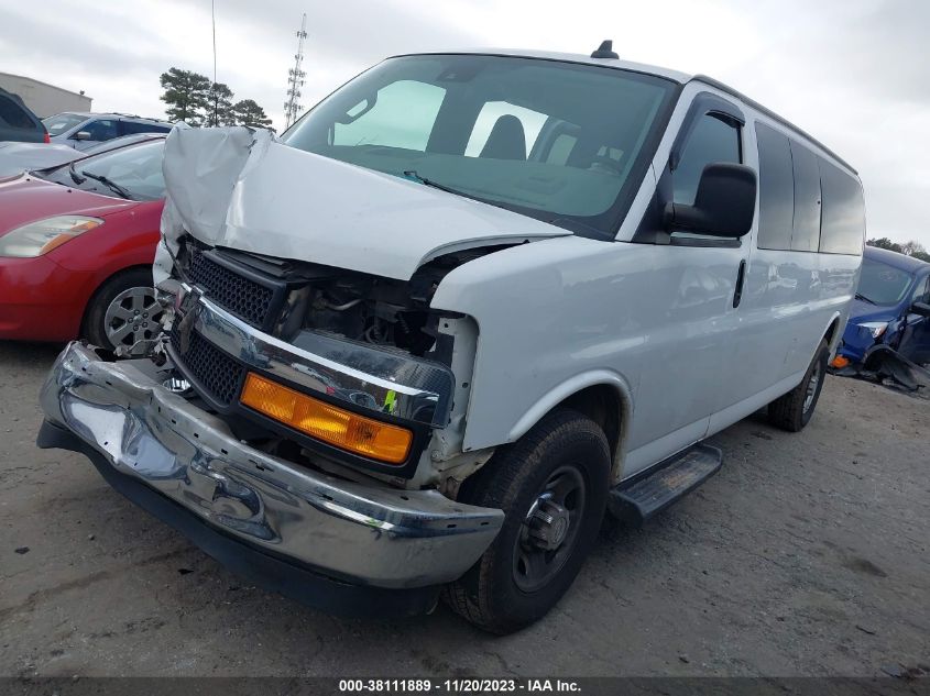 2019 CHEVROLET EXPRESS 3500 LT 1GAZGPFG8K1171066