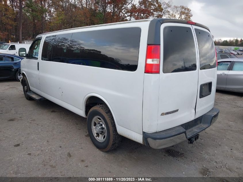 2019 CHEVROLET EXPRESS 3500 LT 1GAZGPFG8K1171066