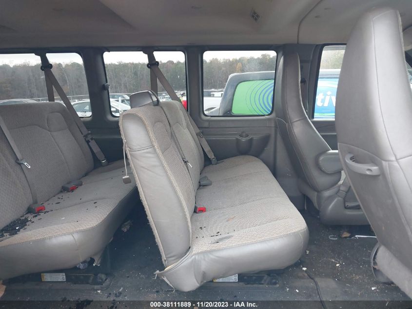 2019 CHEVROLET EXPRESS 3500 LT 1GAZGPFG8K1171066