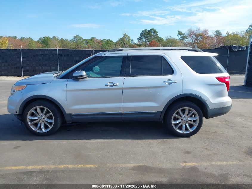 2013 FORD EXPLORER LIMITED - 1FM5K8F82DGA25907