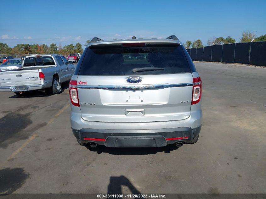 2013 FORD EXPLORER LIMITED - 1FM5K8F82DGA25907