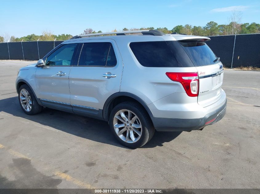 2013 FORD EXPLORER LIMITED - 1FM5K8F82DGA25907