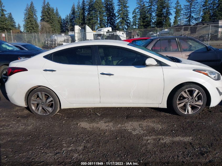 2014 HYUNDAI ELANTRA SE/SPORT/LIMITED - 5NPDH4AE8EH460447