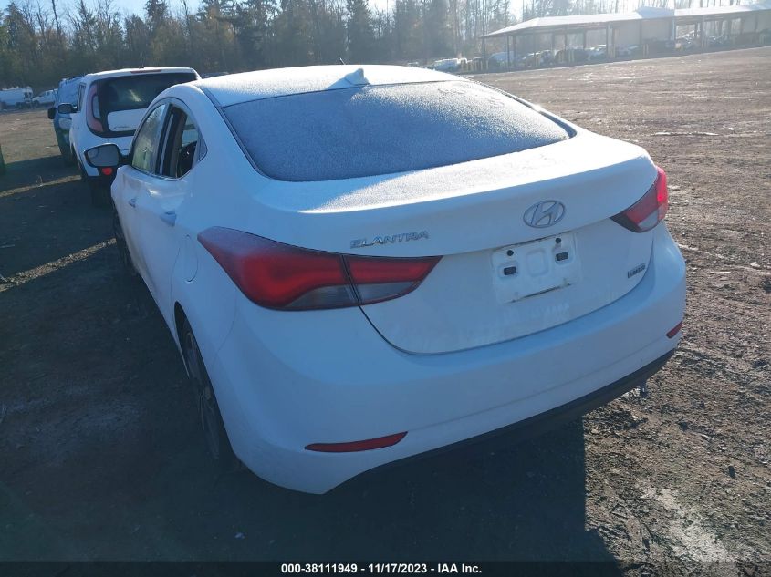 2014 HYUNDAI ELANTRA SE/SPORT/LIMITED - 5NPDH4AE8EH460447