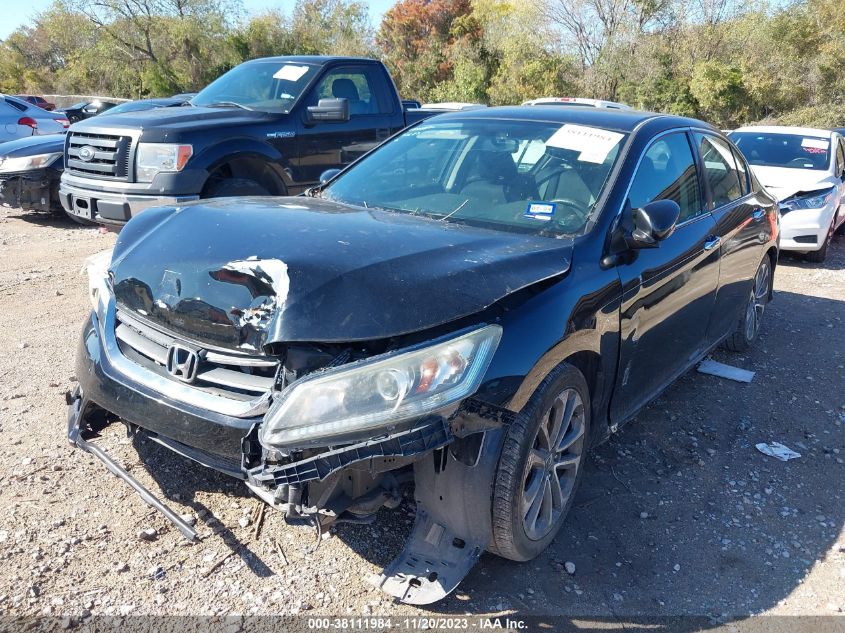 2013 HONDA ACCORD SDN SPORT 1HGCR2F52DA225586