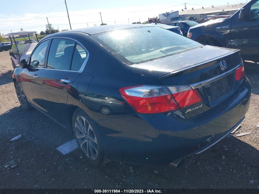 2013 HONDA ACCORD SDN SPORT 1HGCR2F52DA225586