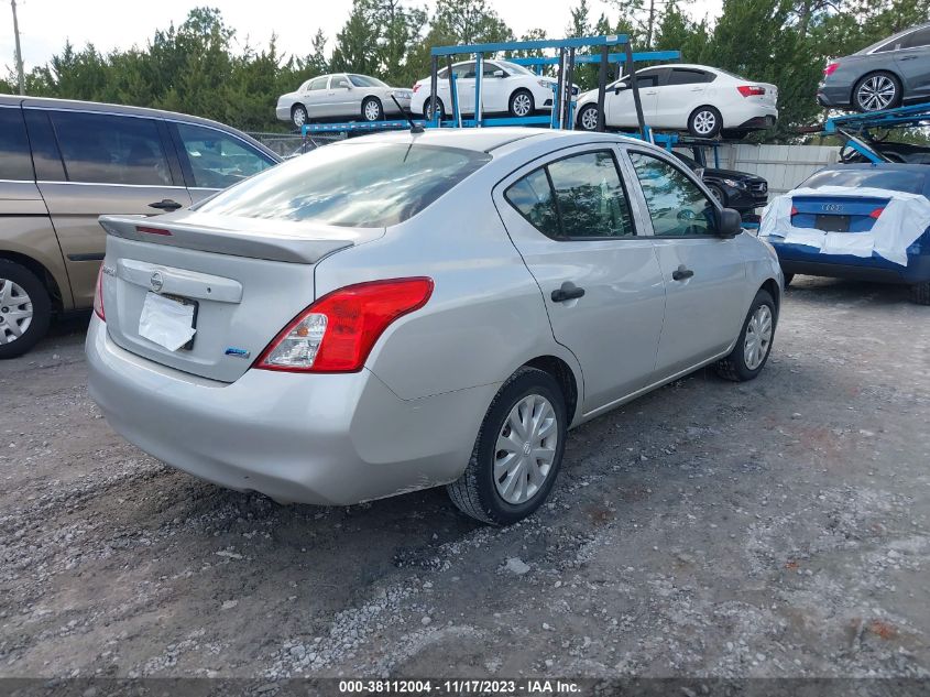 2014 NISSAN VERSA 1.6 S+ - 3N1CN7AP9EL861970