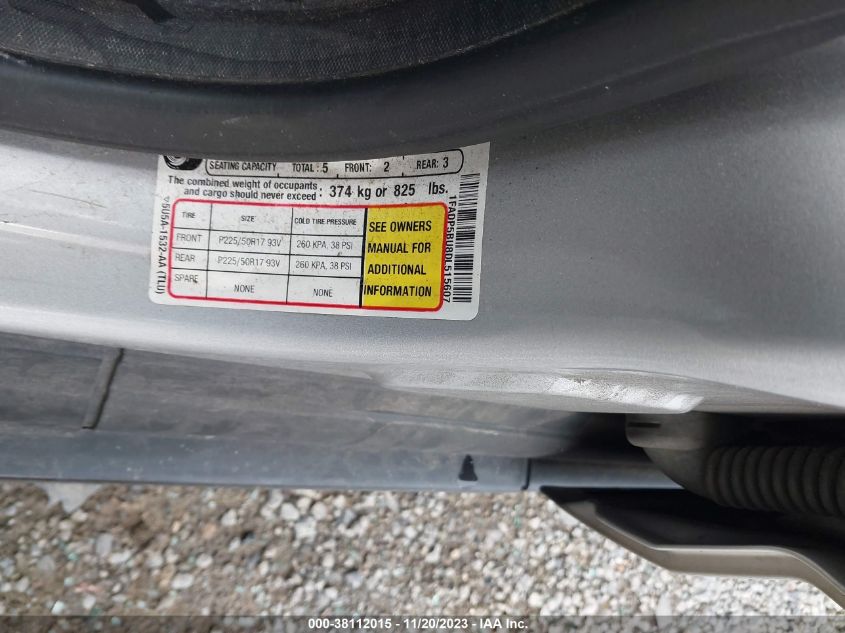 2013 FORD C-MAX HYBRID SEL - 1FADP5BU8DL515607