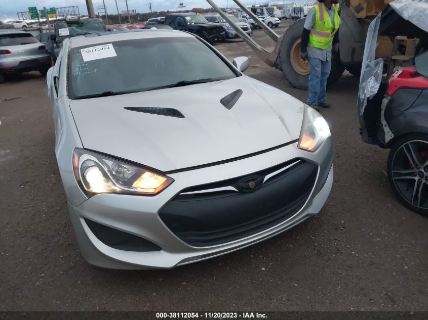 2013 HYUNDAI GENESIS 2.0T PREMIUM - KMHHT6KD9DU095214