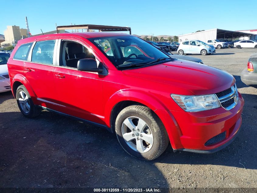 2013 DODGE JOURNEY SE - 3C4PDCAB6DT576477