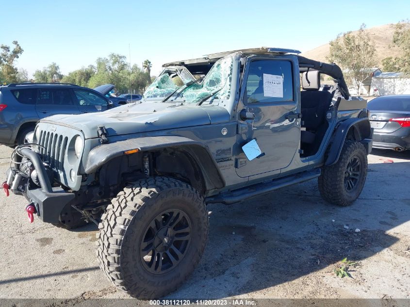 2015 JEEP WRANGLER UNLIMITED SPORT - 1C4BJWDG1FL547009