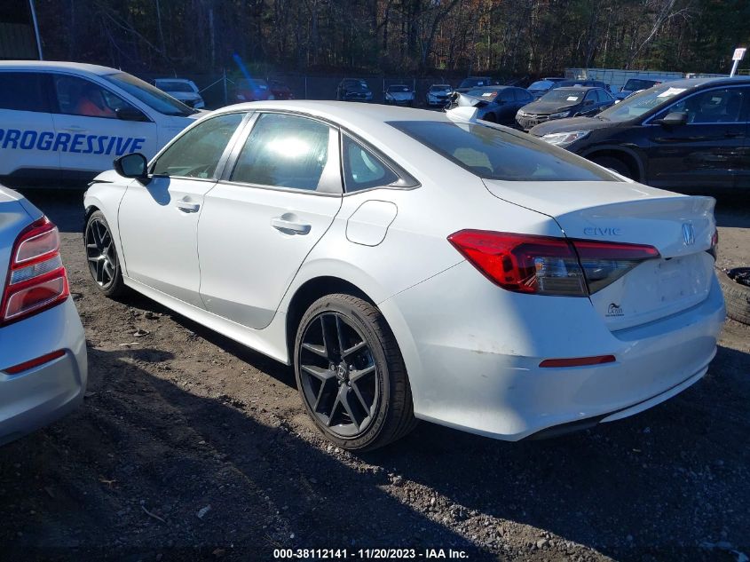 2023 HONDA CIVIC SPORT - 2HGFE2F57PH550667