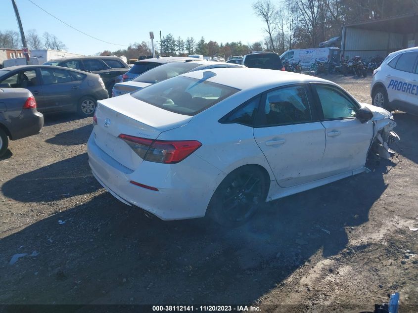 2023 HONDA CIVIC SPORT - 2HGFE2F57PH550667