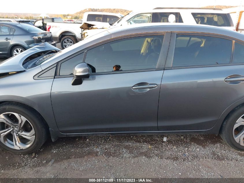 2013 HONDA CIVIC LX 19XFB2F50DE082330
