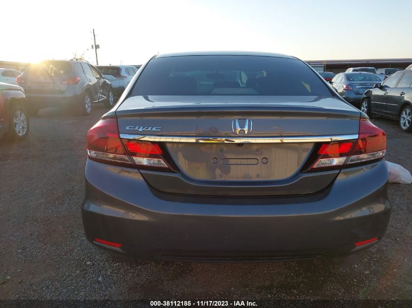 2013 HONDA CIVIC LX 19XFB2F50DE082330