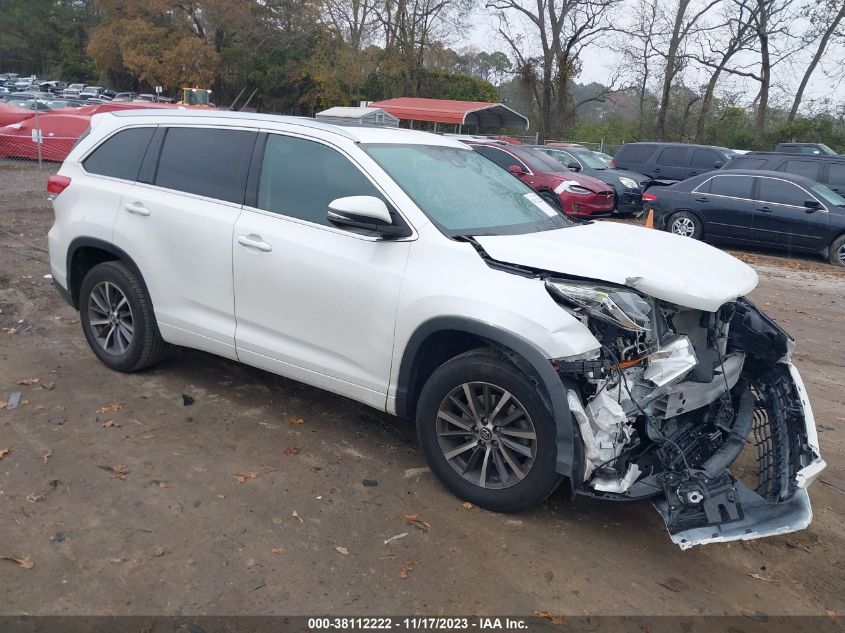 2018 TOYOTA HIGHLANDER XLE - 5TDKZRFH2JS277568