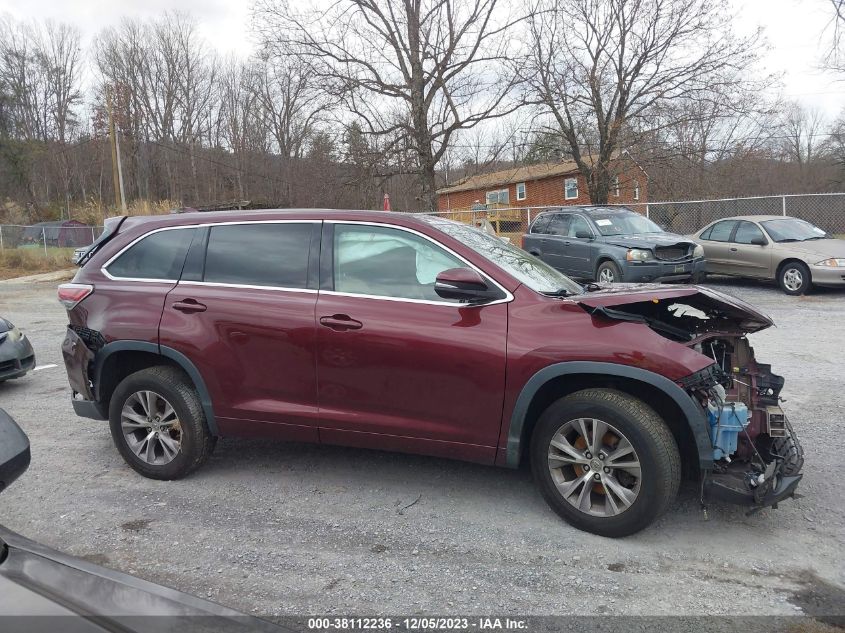 2014 TOYOTA HIGHLANDER LE PLUS V6 - 5TDZKRFH2ES024596