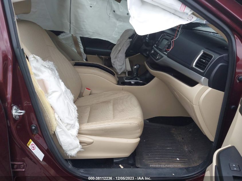2014 TOYOTA HIGHLANDER LE PLUS V6 - 5TDZKRFH2ES024596