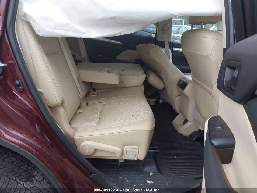 2014 TOYOTA HIGHLANDER LE PLUS V6 - 5TDZKRFH2ES024596